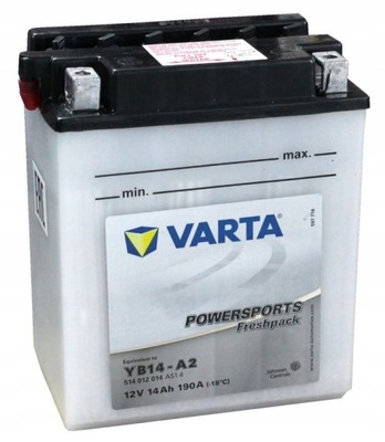 BATTERY VARTA YB14-A2 14AH 190A  