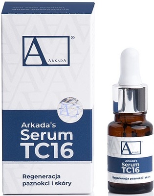 Arkada Łagodzące Serum TC16 Kolagenowe Regeneracja Skóry i Paznokci 11ml