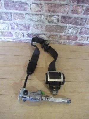 Pas натягувач перед правий opel corsa d 07/12 rok 5d фото №1