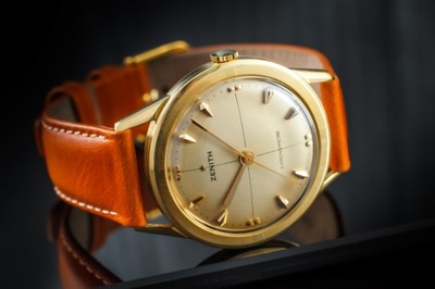 ZENITH CHRONOMETRE MANUAL 18K GOLD 35MM