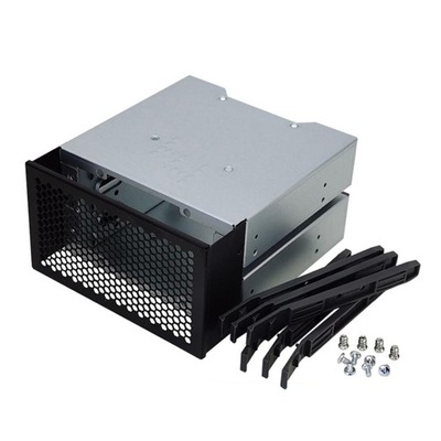 3 Bay 3.5 HDD Cage Rack SAS Disk Tray Caddy