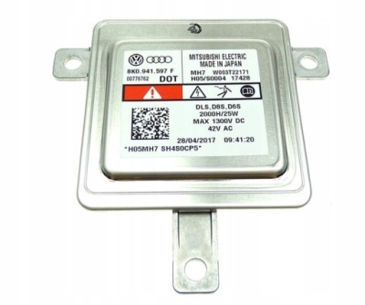 Audi a1 ксенон фара ballast керування unit 8k0941597f фото №1