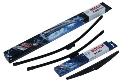 WIPER BLADES FRONT + REAR BOSCH RENAULT ESPACE IV 4  