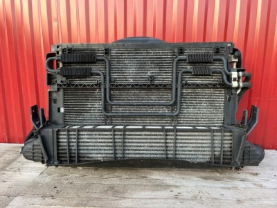 Mercedes w221 3.0cdi радіатор вентилятор комплект фото №1