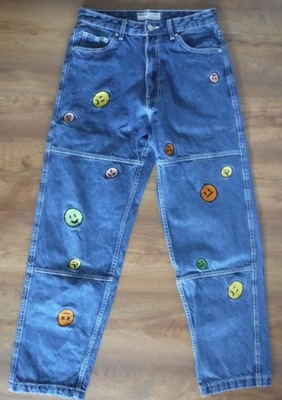 Spodnie DENIM BAGGY Bereshka roz 34