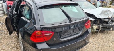 Bmw 3 e91 04- крышка багажника задняя багажника schwartz 2 фото №1