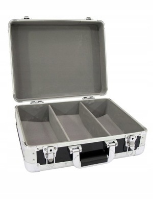 Kufer Case na 90 płyt CD skrzynia walizka na płyty w pudełkach Jewal i Maxi