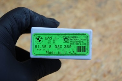 Модуль блок управления ews ii bmw e36 z3 8380369 фото №1