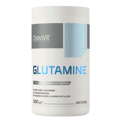OSTROVIT Glutamina wspiera regenerację po treningu 500 g
