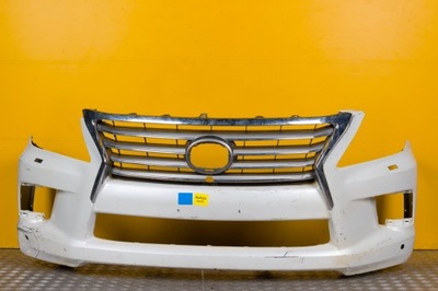 Lexus lx lx570 2013- бампер перед решітка радіатора хром фото №1