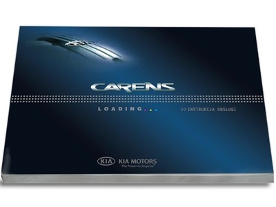 Kia Carens 2006 - 2012 +Radio Instrukcja Obsługi