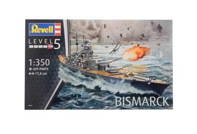 A9666 Model do sklejania pancernik Bismarck