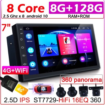 STYL 4G-8CO 8-128G 360 2DIN ANDROID 10 RADIO SAMOC  