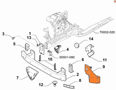 Усилитель балка alfa romeo stelvio usa фото №1