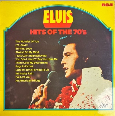 Elvis Presley Hits Of The 70's LP LPL17527 VG