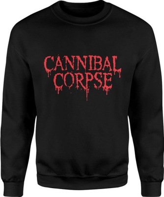 BLUZA MESKA NEGRA CANNIBAL CORPSE DEATH METAL XXL  