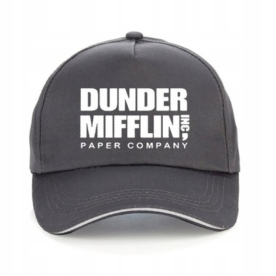 Dunder Mifflin czapka bejsbolówka BIURO szary