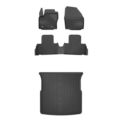 SET MAT RUBBER I MAT FOR FORD S-MAX I 06-14  