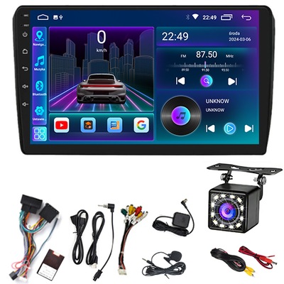 RADIO GPS ANDROID NAVEGACIÓN BT AUDI A3 8P 2003-2012 CARPLAY 2GB 64GB  