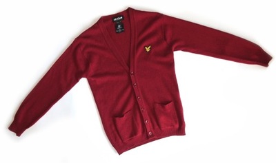 LYLE&SCOTT M SWETER WEŁNIANY WEŁNA JAGNIĘCA