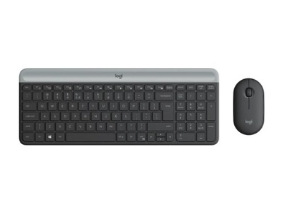 Zestaw bezprzewodowy LOGITECH MK470 Slim Combo Mysz i Klawiatura US INT'L