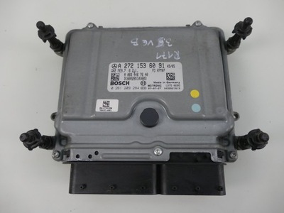 Mercedes slk r171 3.5 v6 блок керування двигуна модуль фото №1