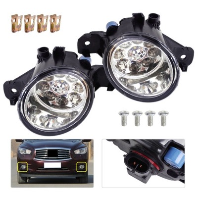 LIGHT FOG LAMPS DO INFINITI JX35 G37 NISSAN  