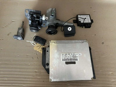 Замок зажигания ключ mercedes slk r170 набор стартовый фото №1