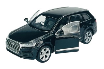 Welly 2015 Audi Q7 Czarny 1:34 Metalowy Model Nowy