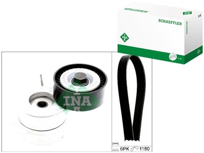 Набір ремені багаторучейкових з ролики alfa romeo mito fiat 500 500 c фото №1