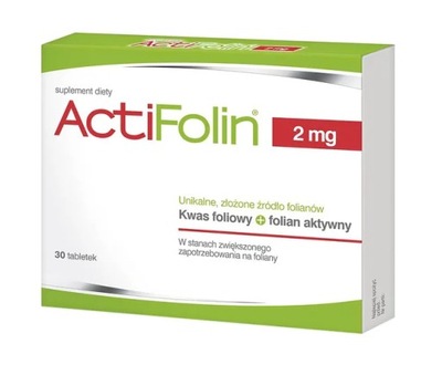 ActiFolin 2 mg 30 tabletek