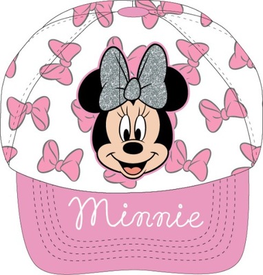 Czapka z daszkiem Minnie 0292 KOKARDKI R. 54