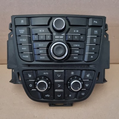 Opel astra j радио панель кондиционер navi 900 13337223 фото №1