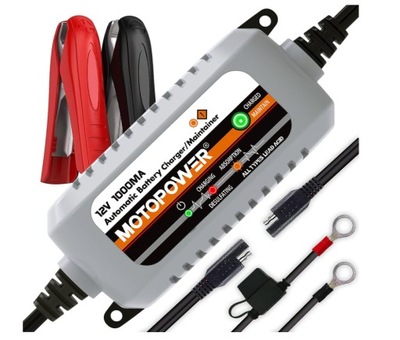 MINI REDRESSEUR CHARGEUR 12V 1000MA MOTOPOWER MP00205B - milautoparts-fr.ukrlive.com