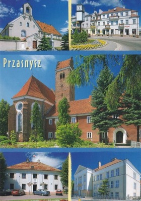 PRZASNYSZ - KOŚCIÓŁ - KLASZTOR - RYNEK - RATUSZ - MUZEUM - LICEUM IM. KEN