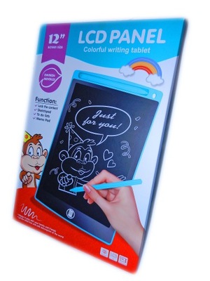 DUŻA 12' TABLICA ZNIKOPIS rysowanie pisanie TABLET LCD