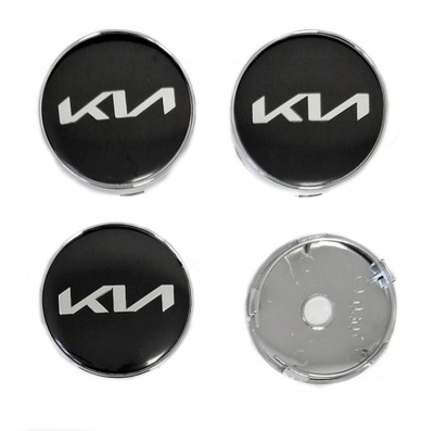 KIA TAPACUBOS KAPSLE DEKLE PARA ALUFELG 60MM/56MM JUEGO  