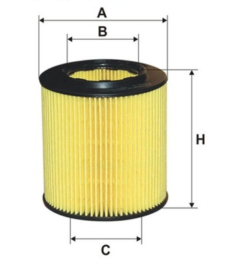 FILTRON OE 649/9 = HU 816X 