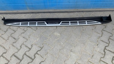 Hyundai santa fe 2012- накладка поріг права фото №1