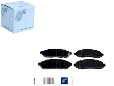 Гальмівні колодки гальмівні перед nissan np300 navara 2.5d 07 фото №1