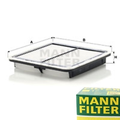 FILTRO AIRE MANN-FILTER PARA SUBARU XV 1.6I 2.0  