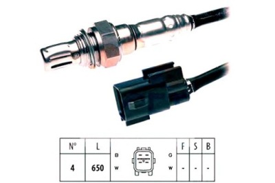 Facet датчик лямбда-зонд hyundai santa fe ii 2.4 cm фото №1