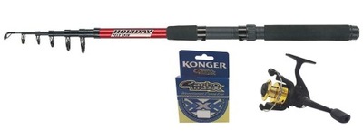 Zestaw Konger Holiday Tele Spin - 3,00m 35g