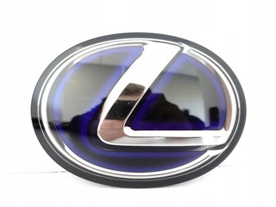 LEXUS NX RESTYLING UX EMBLEMA INSIGNIA LOGOTIPO EN REJILLA DE RADIADOR CROMO NUEVO ORIGINAL  