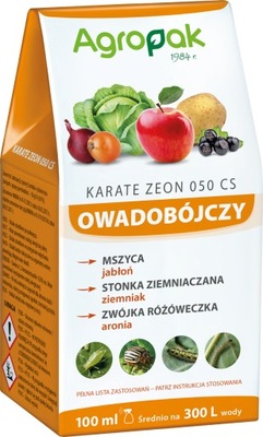 Karate Zeon 050 CS na mszyce, stonkę, zwójka 100ml