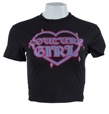 Versace Jeans Couture T-shirt z Nadrukiem r.XS