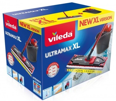 Mop płaski Vileda Ultramax Box XL wiadro