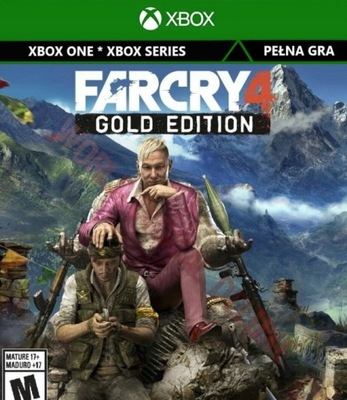 FAR CRY 4 GOLD EDITION KLUCZ XBOX ONE/X/S PL