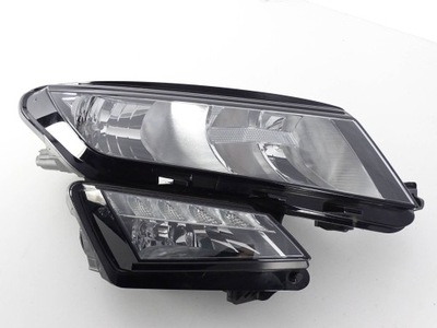 Лампа передняя правая skoda kodiaq led фото №1