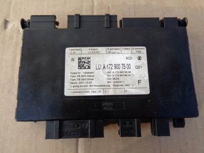 Mercedes w204 amg модуль сиденье a1729007500 фото №1